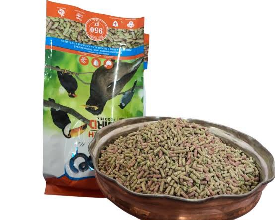 پلت مرغ مینا بلو (به صورت باز)