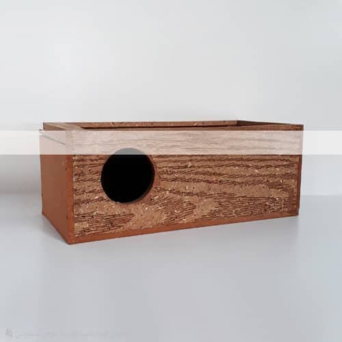 لانه مرغ عشق چوبی